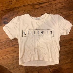 FASHION NOVA “killin it” crop
